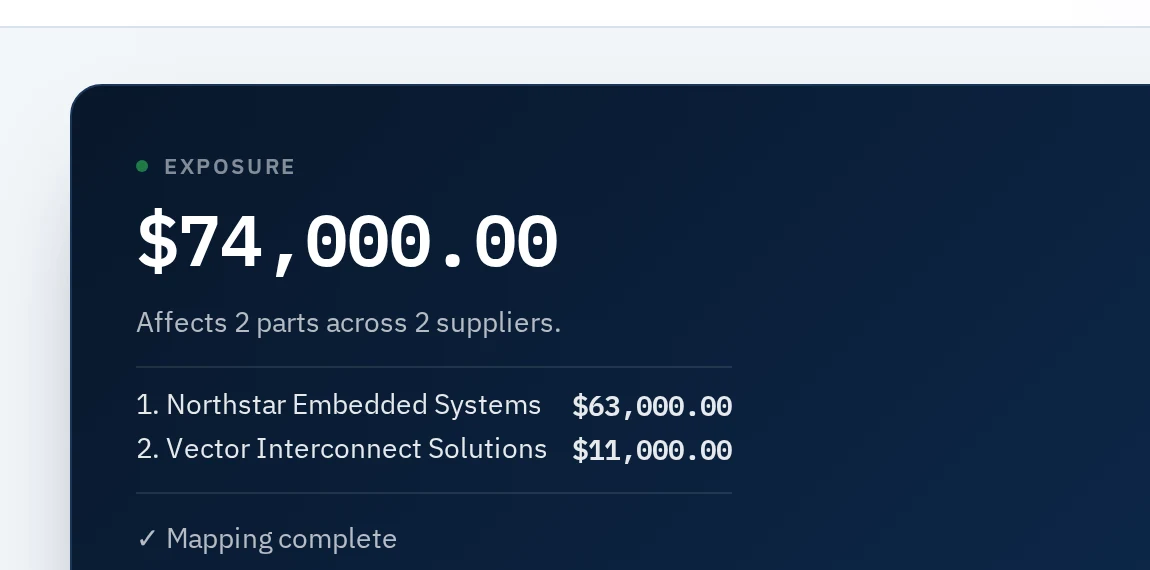 Nova Robotics decision exposure summary